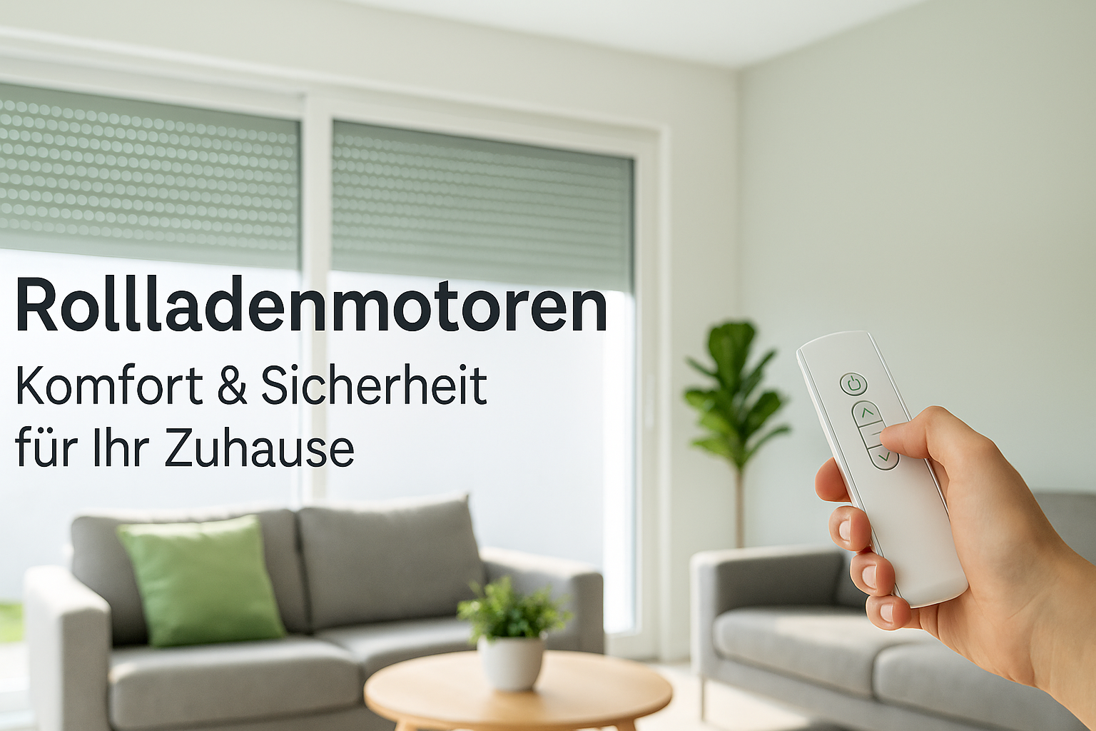 Rollladenmotore – Komfort und Sicherheit für Ihr Zuhause