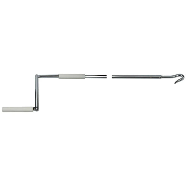 ACOMAX ZX-N 530 Handkurbel 145 cm mit Markisenhaken –