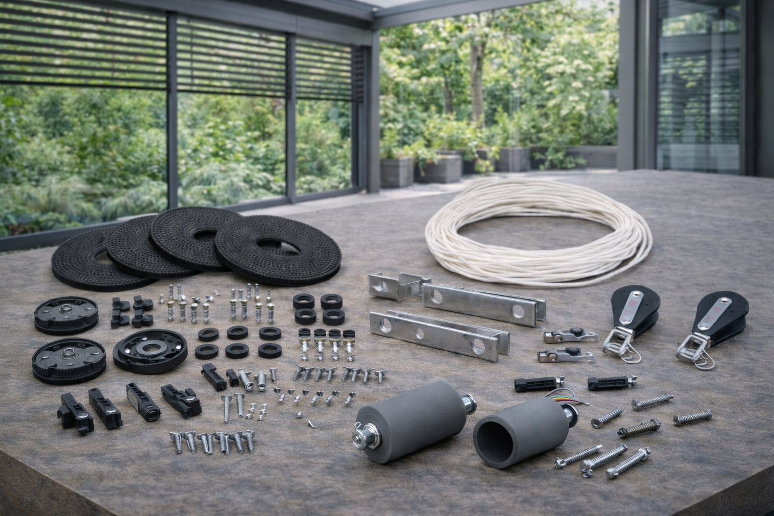 WAREMA Reparatursets für Wintergartenmarkisen & Vorbau-Raffstoren