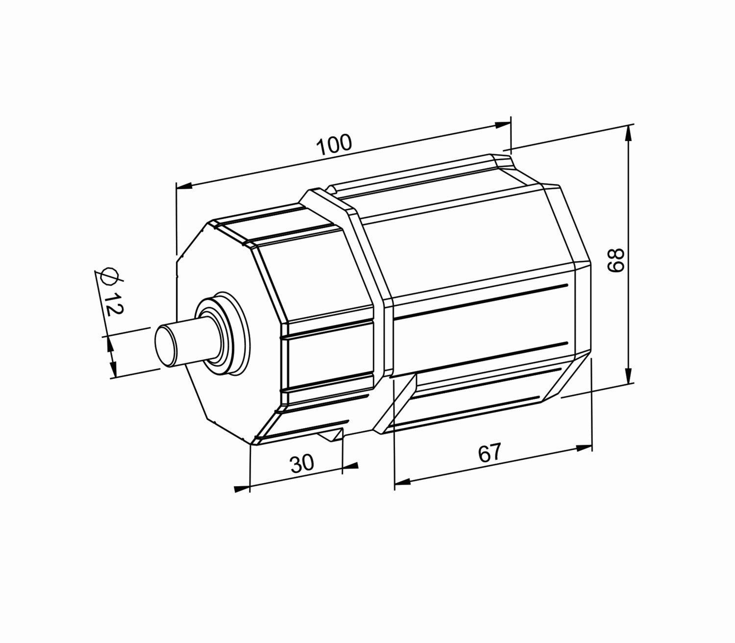 walzenkapsel markise Reduzierungskapsel SW 60/70 – Walzenkapsel für Rollladenwellen – derrollladen.com