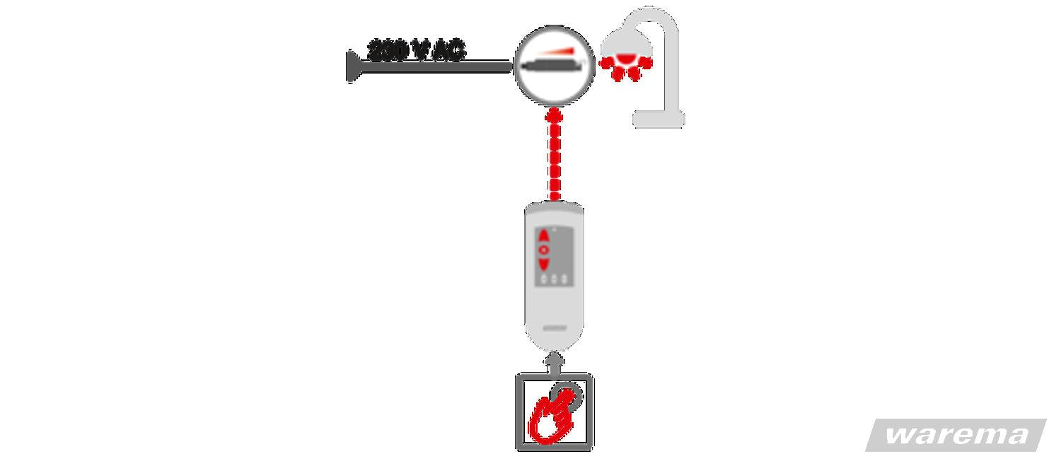 WAREMA EWFS Zwischenstecker Dimmer