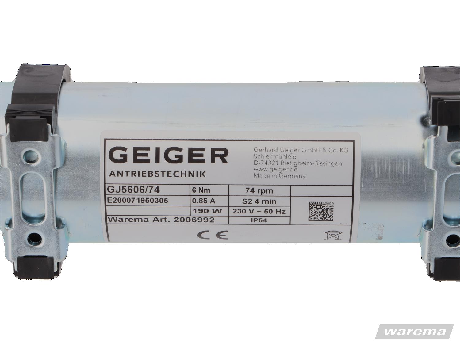 Geiger GJ5606 Jalousieantrieb 6 Nm - Schnellläufer