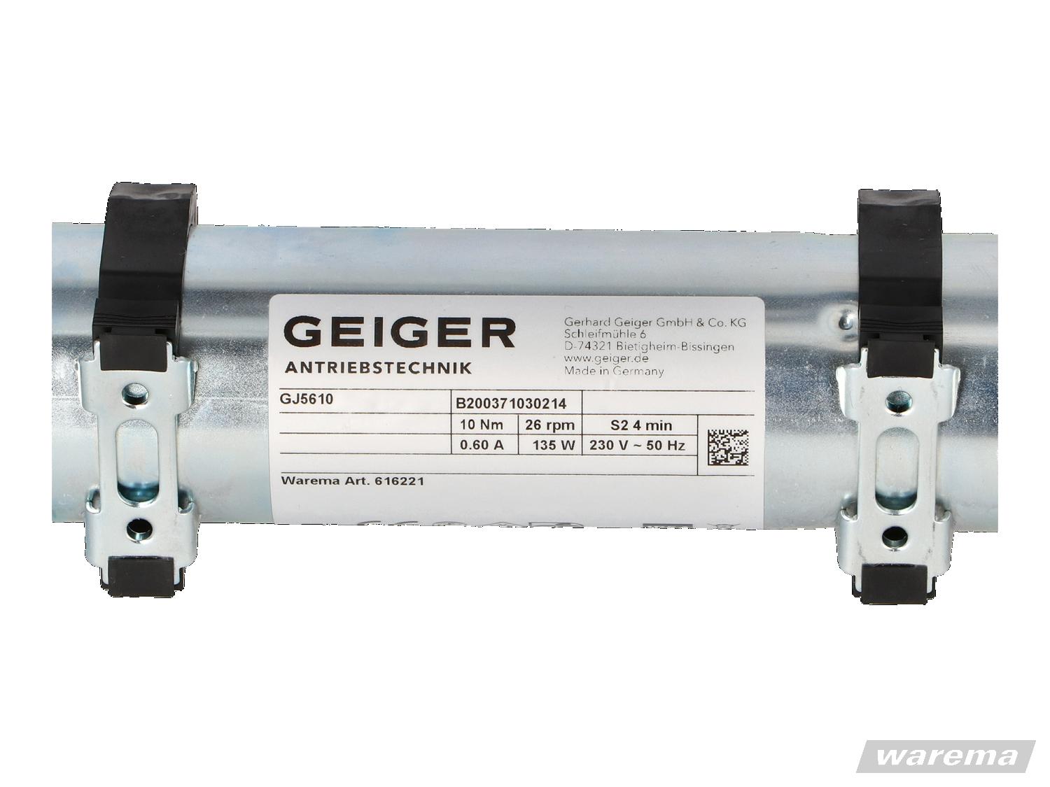 Geiger GJ5610 M56F608 Jalousieantrieb 10 Nm