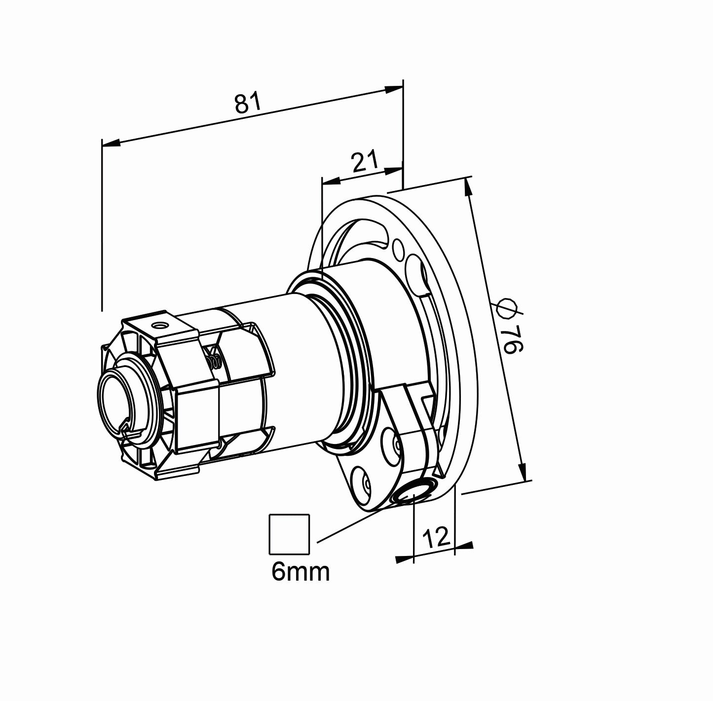 Kegelradgetriebe für SW 40, SW 60