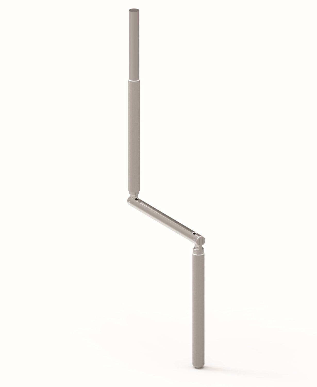 Knickkurbel aus 15 mm Alu-Rohr