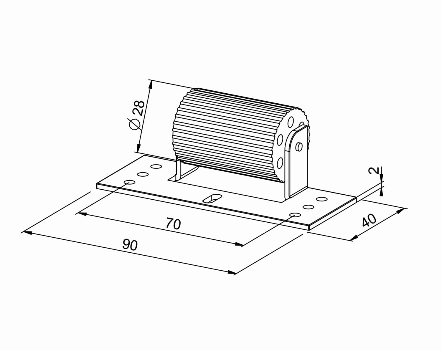 Maxi-Abdruckrolle
