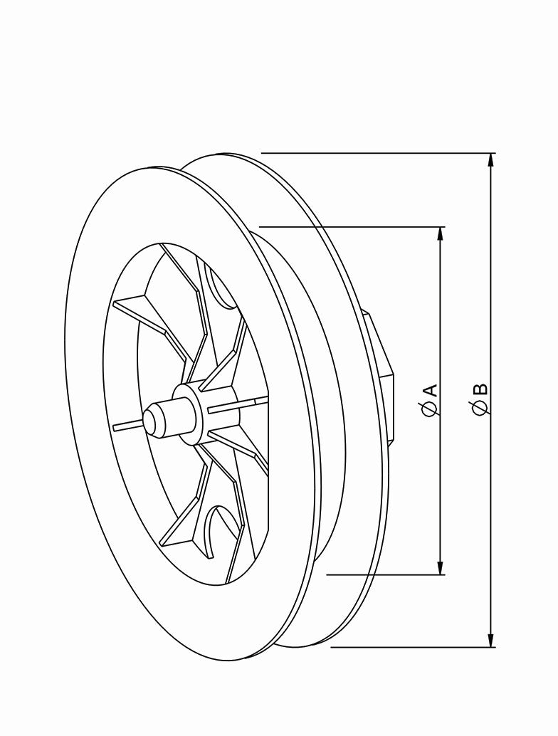 PVC-Gurtscheiben 22mm mit Zapfen Achtkantwellen SW 60