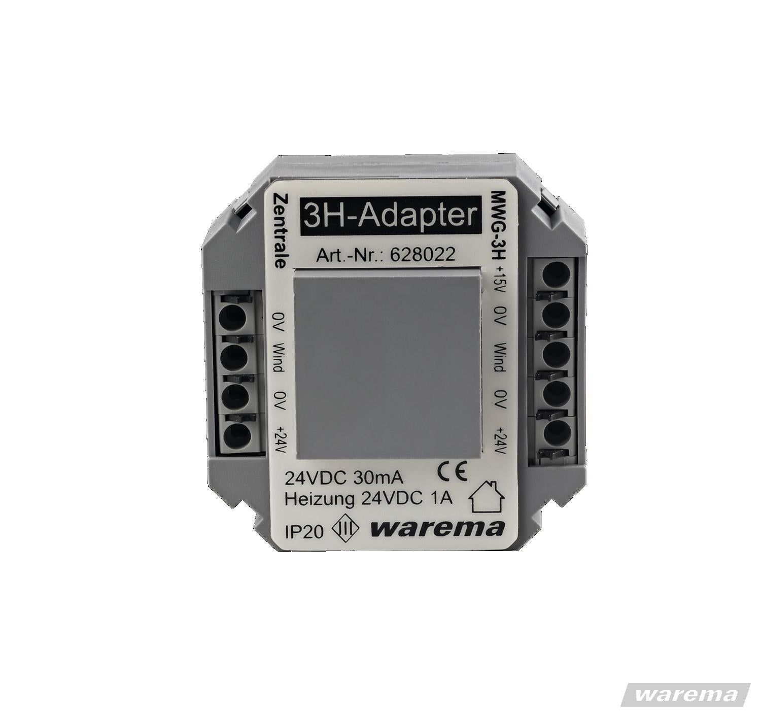 WAREMA 3H Adapter für MWG Wind (beheizt)