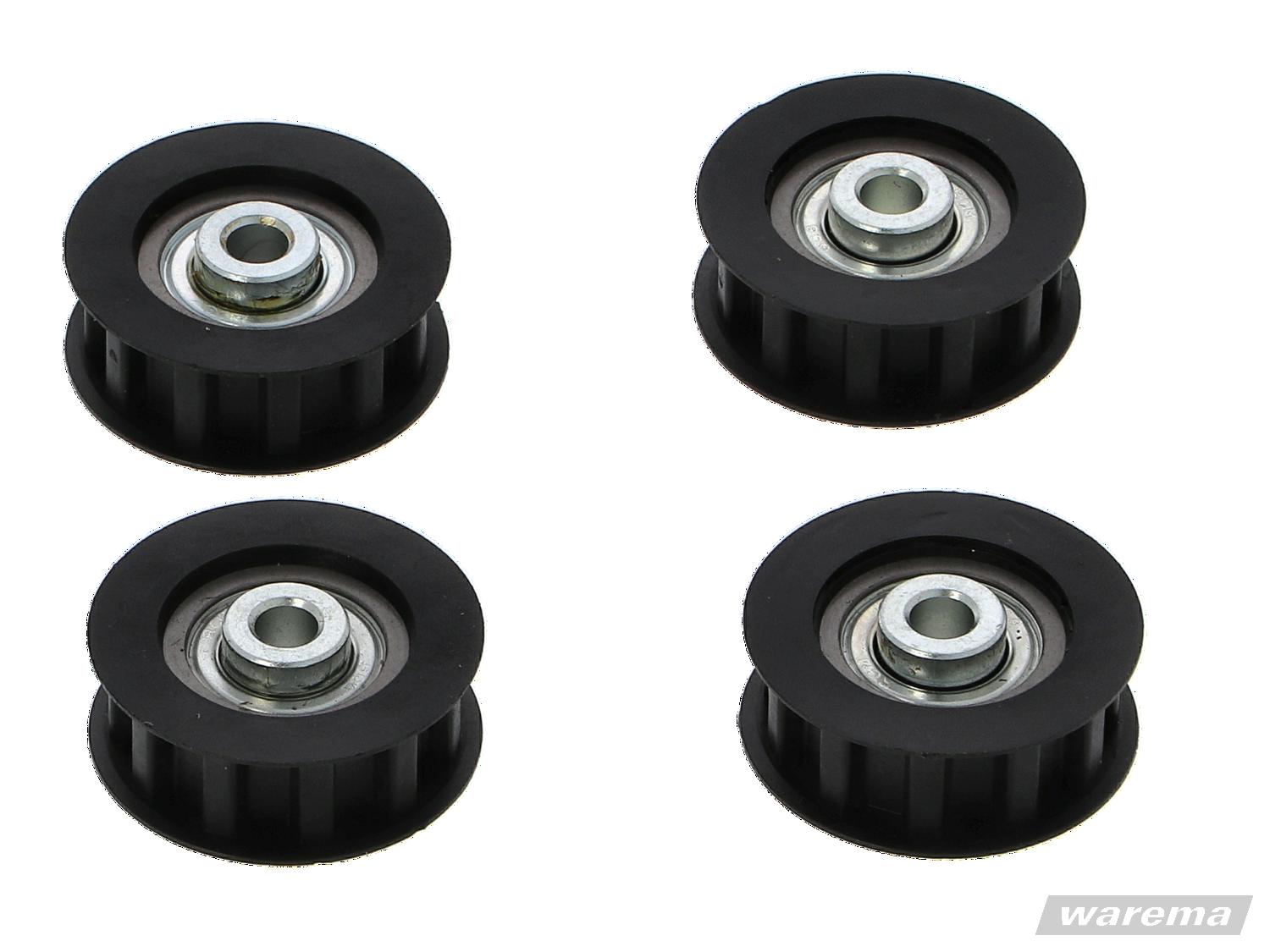 WAREMA Reparaturset W8 Wintergartenmarkise, Zahnriemenwechsel-Set, 2 Anlagen - 2 Antriebe 4,5 m