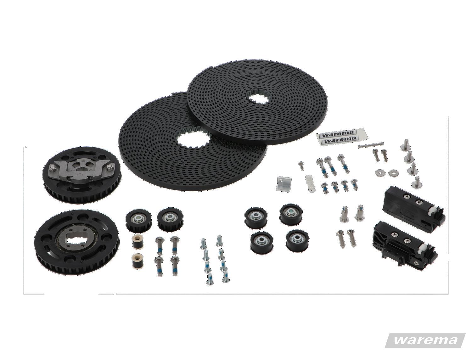 WAREMA Reparaturset für W8 Wintergartenmarkise, Zahnriemenwechsel-Set W8, 3m