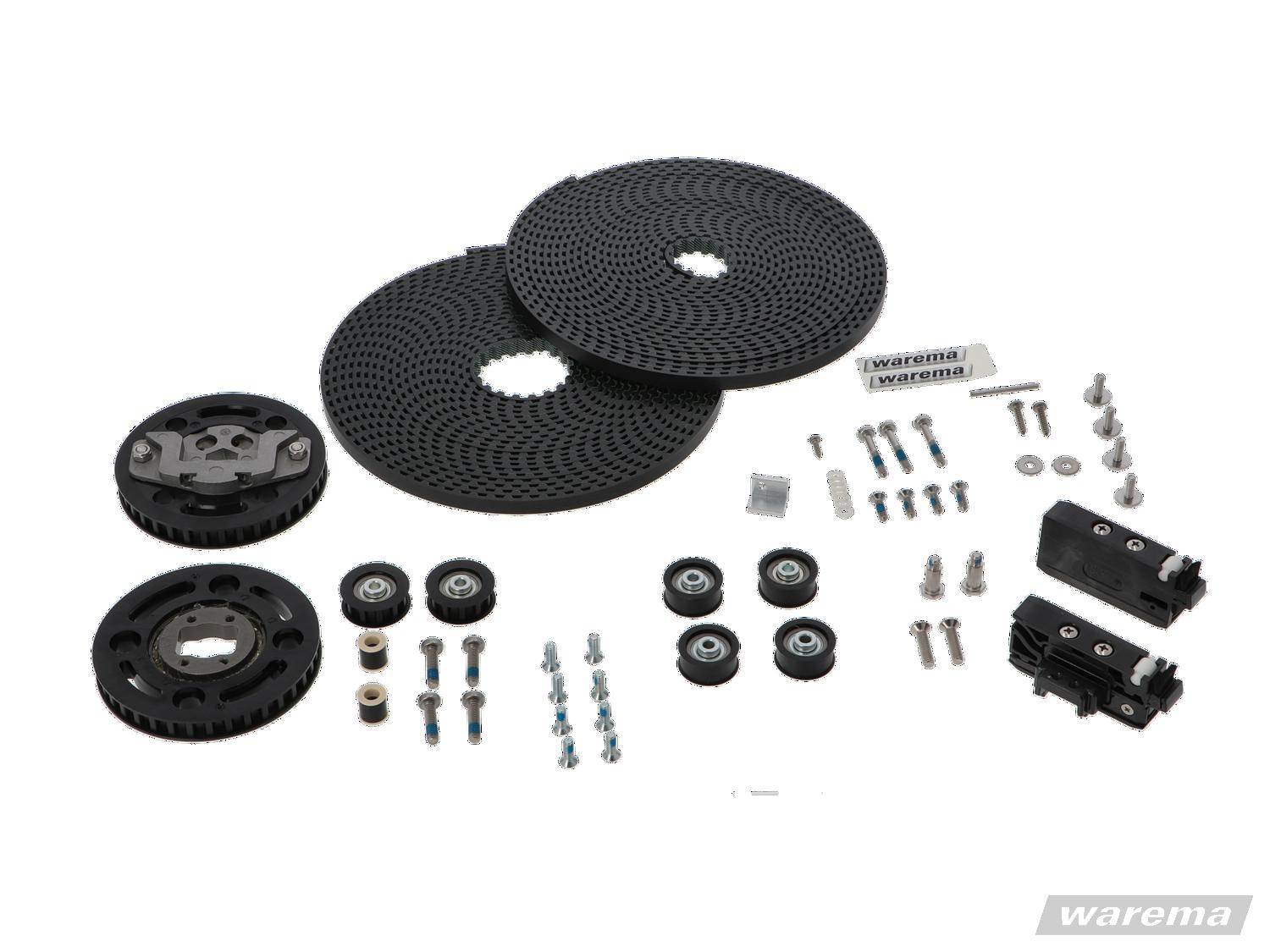 WAREMA Reparaturset für W8 Wintergartenmarkise, Zahnriemenwechsel-Set W8, 6 m