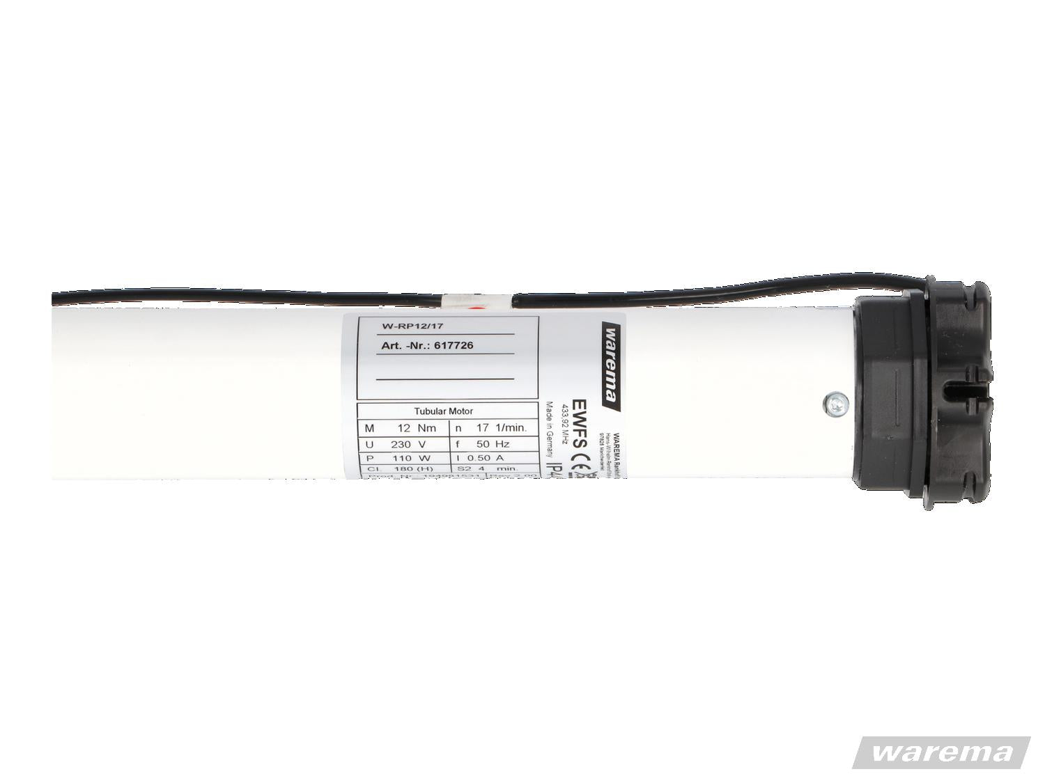 WAREMA Rohrmotor W-RP12/17 für Rollladen