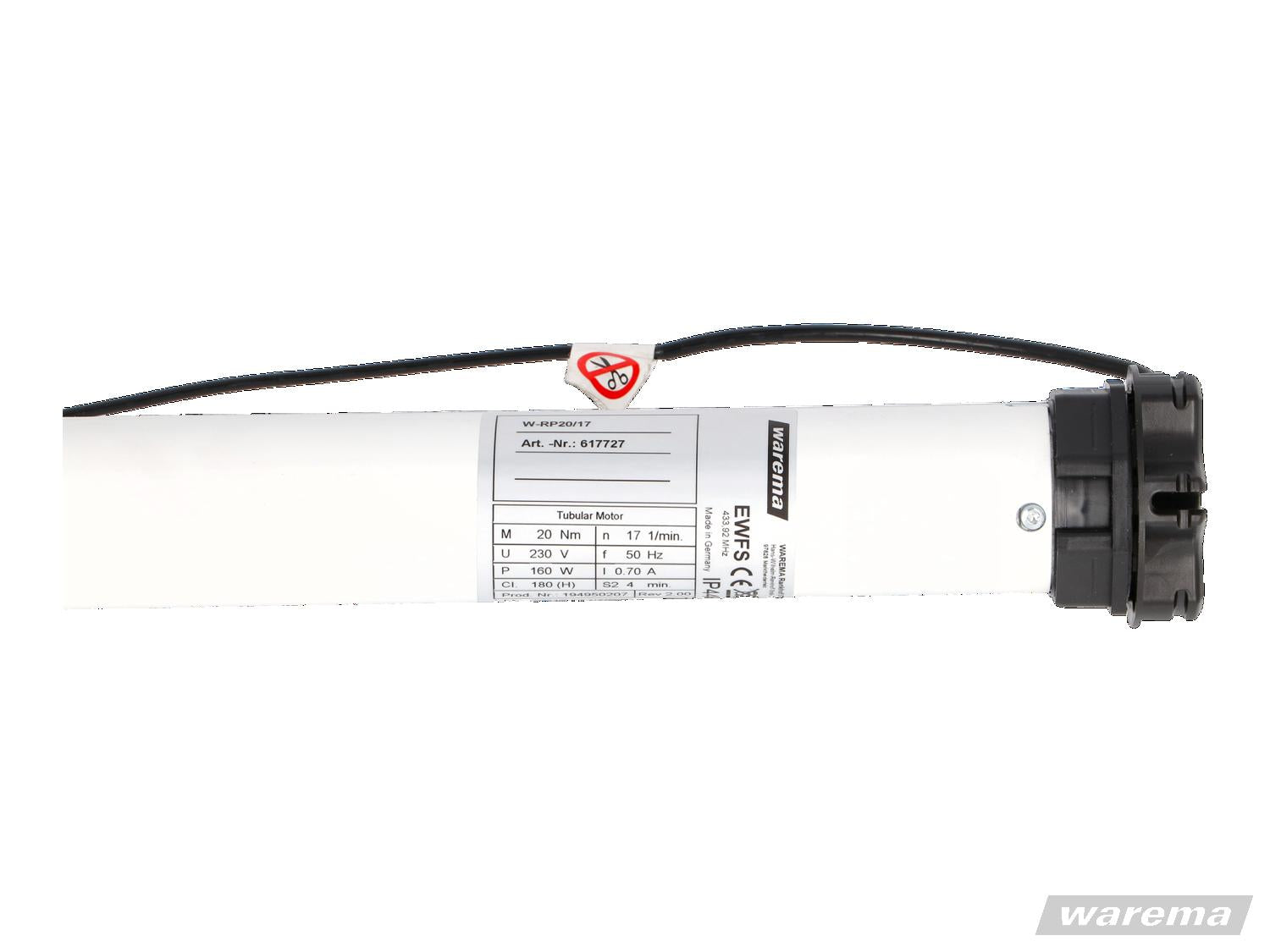 WAREMA Rohrmotor W-RP20/17 für Rollladen