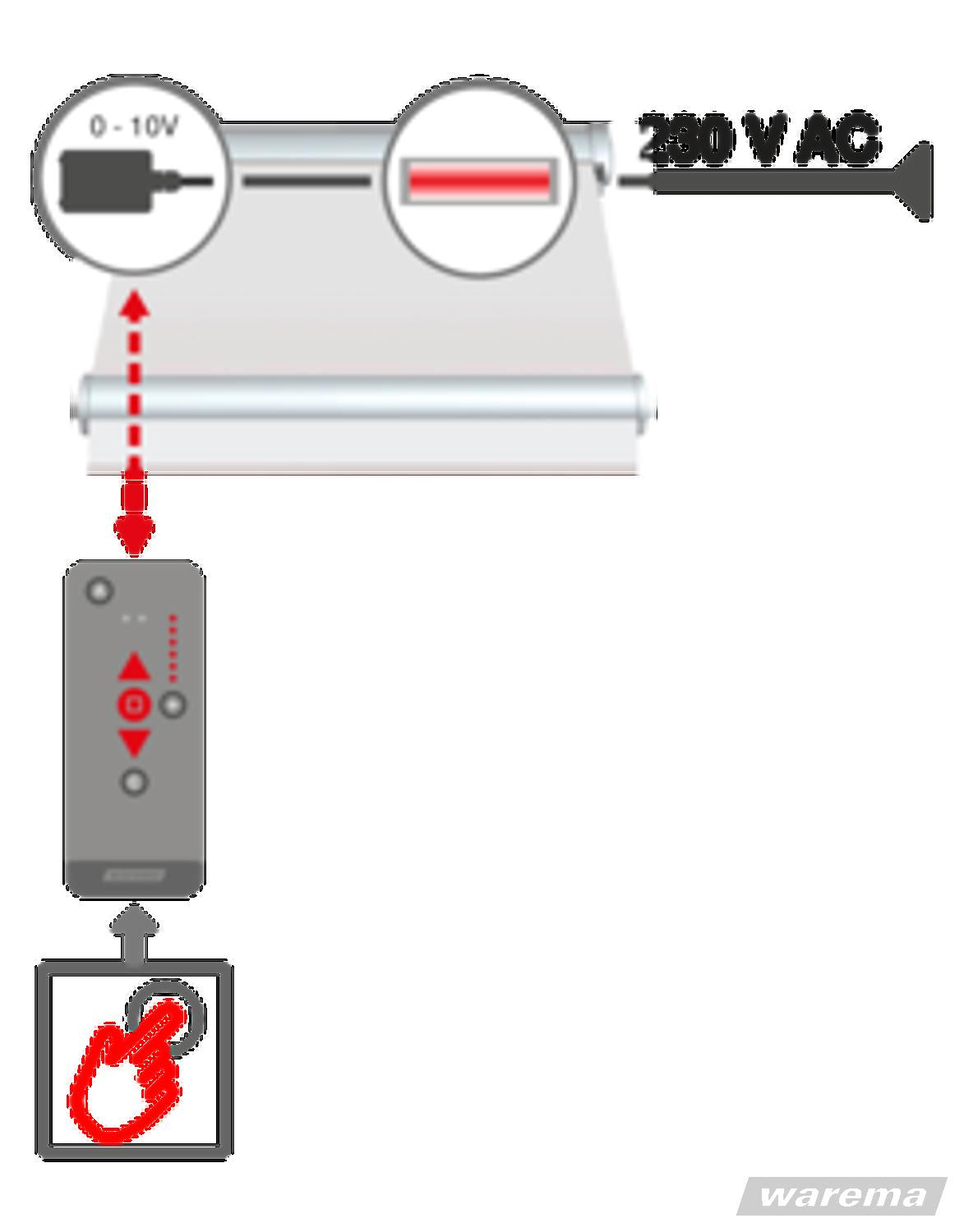 WAREMA WMS Dimmer 0-10 V