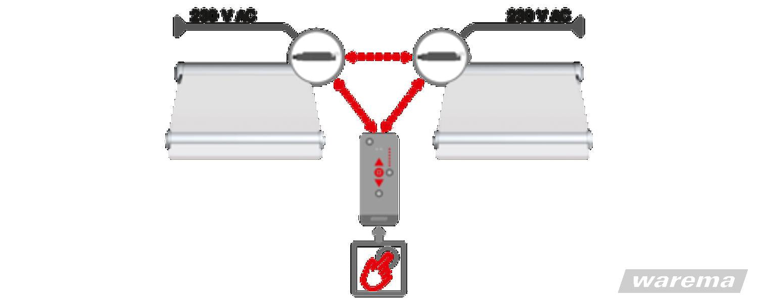 WAREMA WMS Zwischenstecker