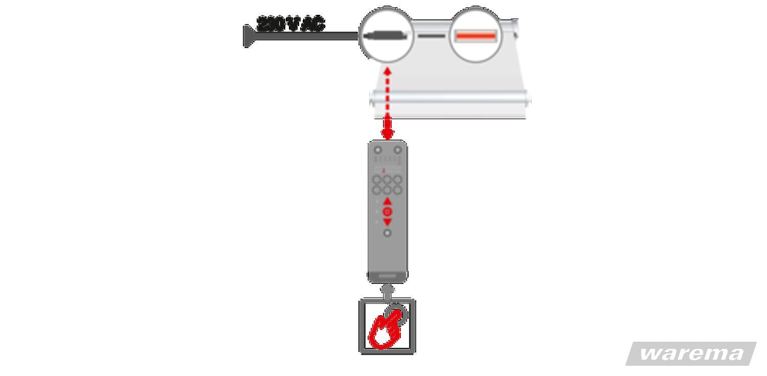 WAREMA WMS Zwischenstecker power