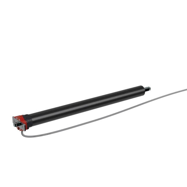 ACOMAX MX-GA 550 GIGA Gleichstrom-Rollladenmotor mit integriertem Akku und Motorkopf mit Metallplatte und Vierkantbolzen 10x10 mm
