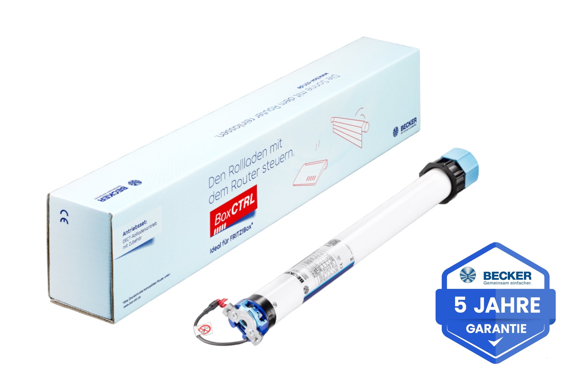 Rollladenantriebsset Becker BoxCTRL DECT mit Adapterset