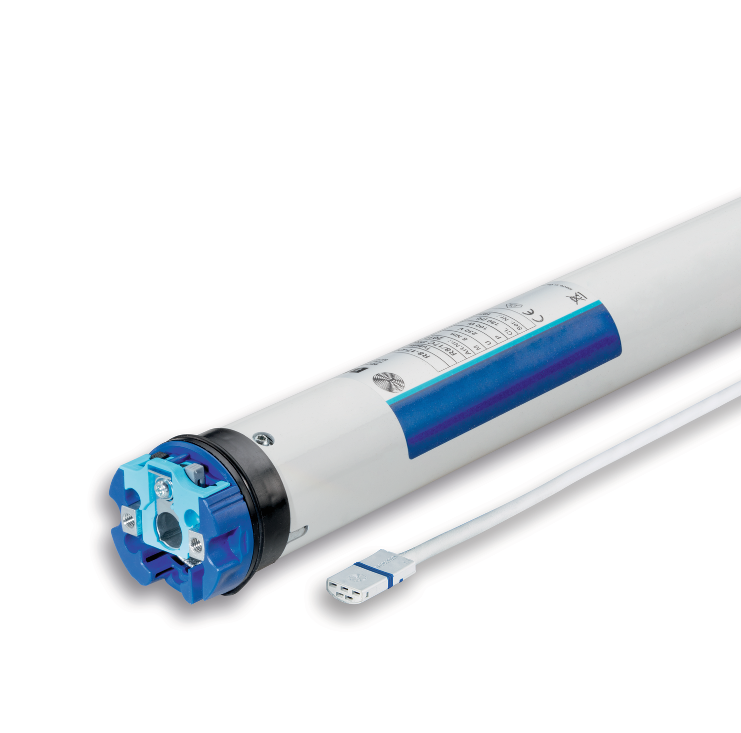 Becker Funk-Rollladenmotor R-C01 PLUS 8 Nm mit CentronicPlus bidirektionalem Funkempfänger für Rollläden