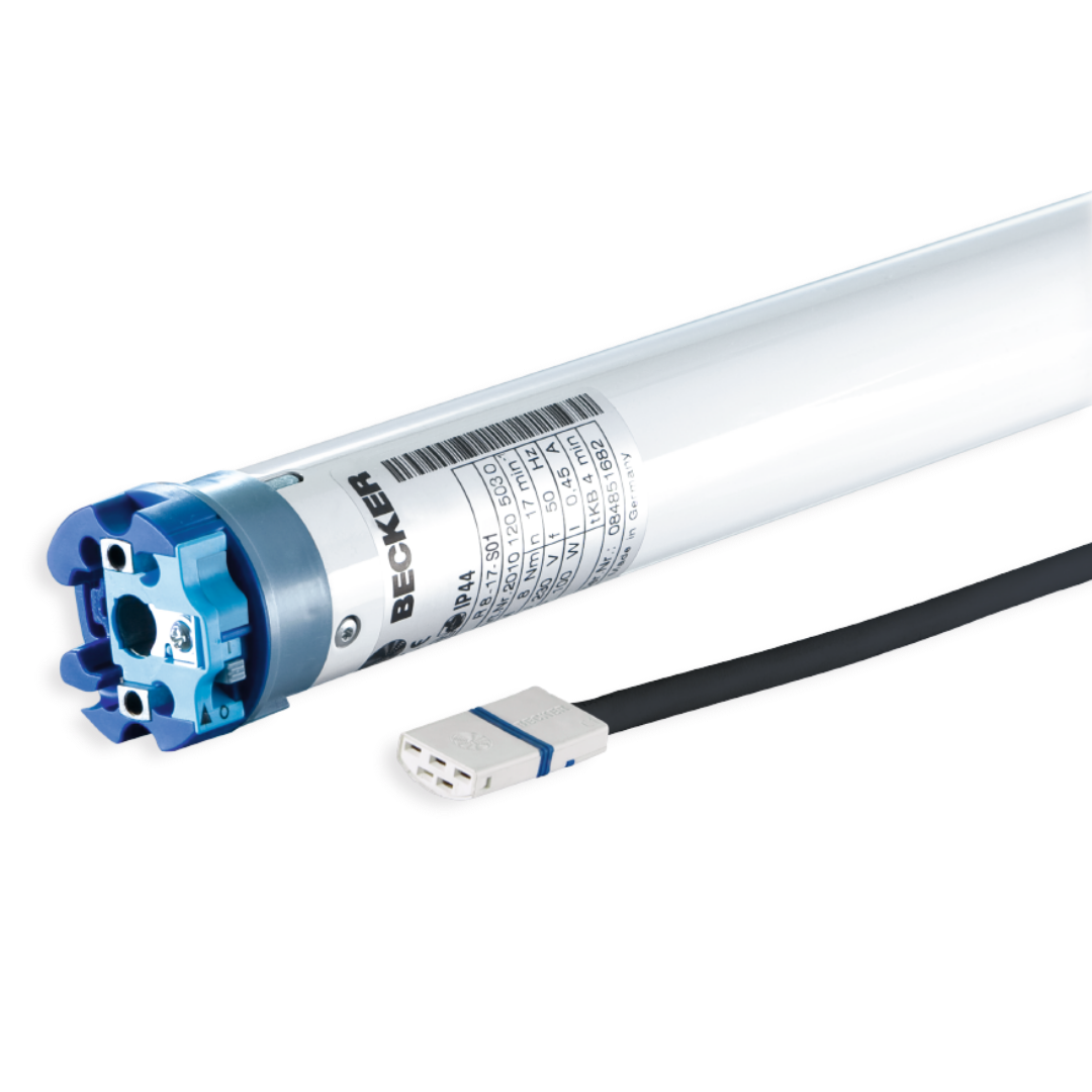 Becker R12-17-S01 SMI Rollladenmotor 12 Nm ohne Anschlussleitung für Rollläden ab 50 mm Wickelwelle
