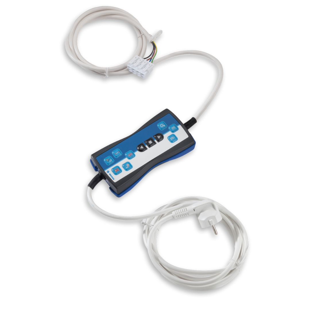 Becker Universal Einstellkabel mit Anschlussleitungen für Service und Inbetriebnahme