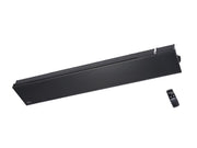Frico Relax Glass Dimmer 1500 W Infrarot-Heizstrahler mit schwarzer Glasfront und schwarzem Gehäuse inklusive Fernbedienung