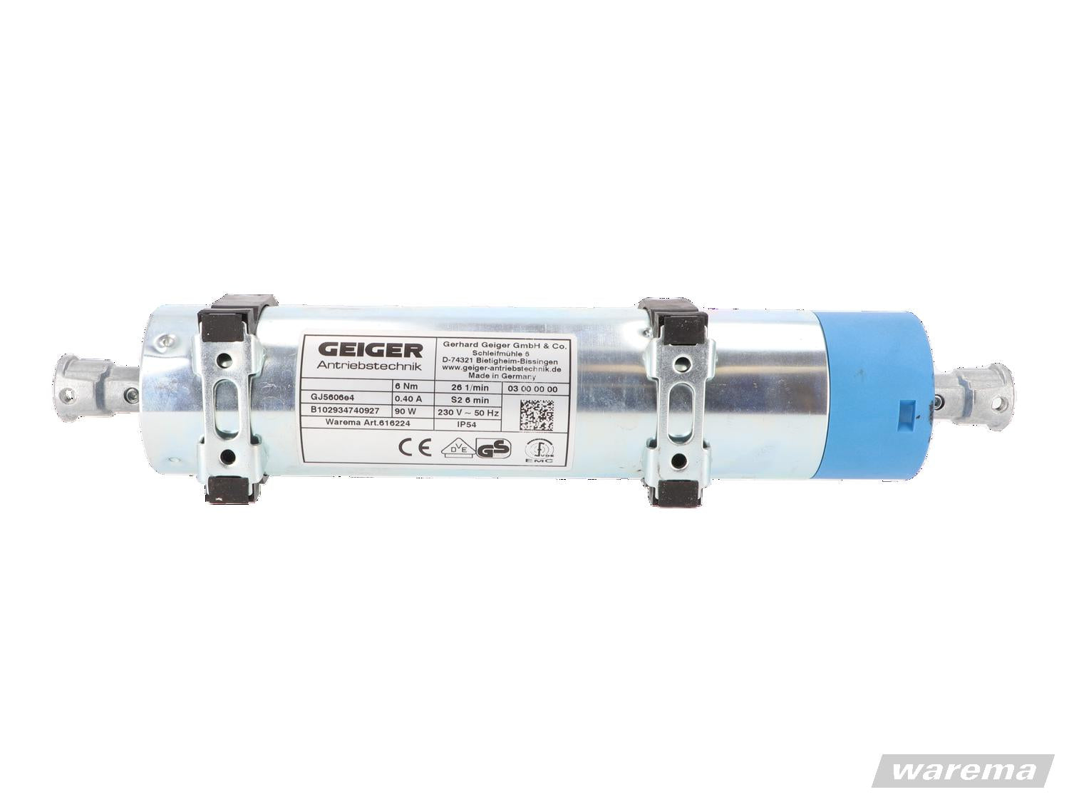 Raffstoremotor Geiger GJ5606e4 – 230V Antrieb