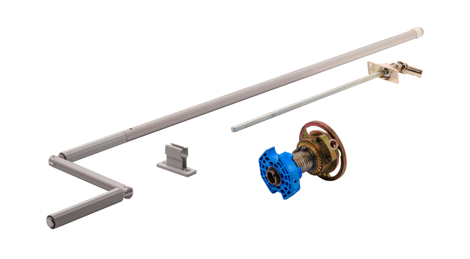 Handkurbelsystem Set für Rollläden zur manuellen Bedienung und Nachrüstung mit Kurbelstange und Getriebe