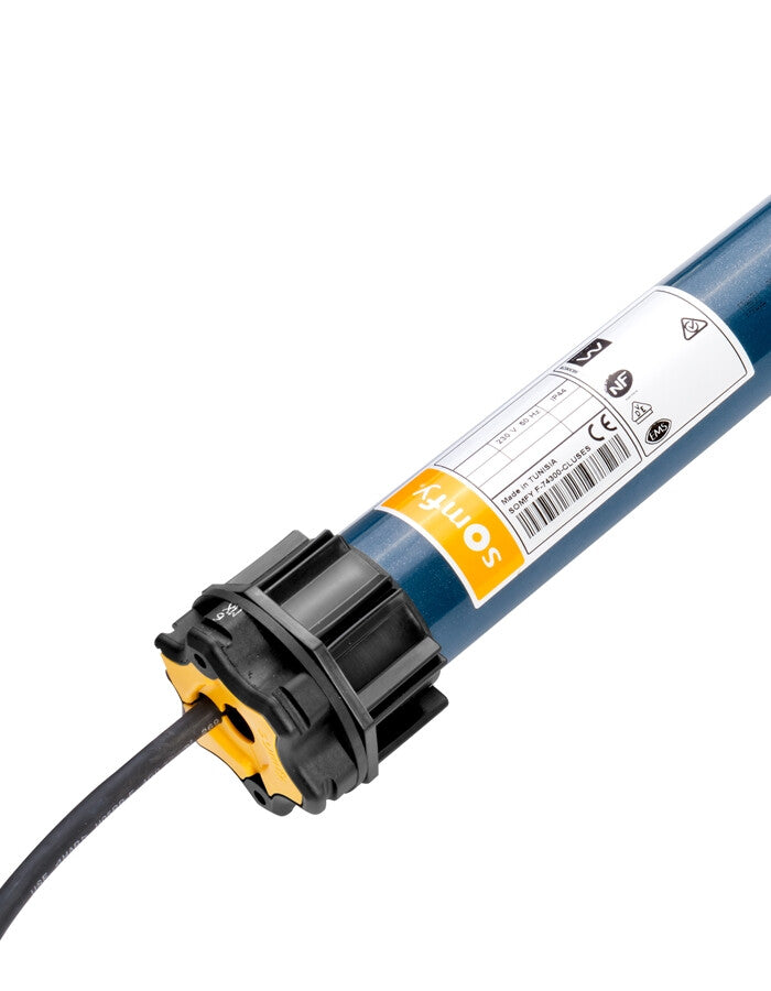 Somfy Oximo 50 RTS 20/17 Funk-Rollladenmotor 20 Nm – Detailansicht Motorkopf