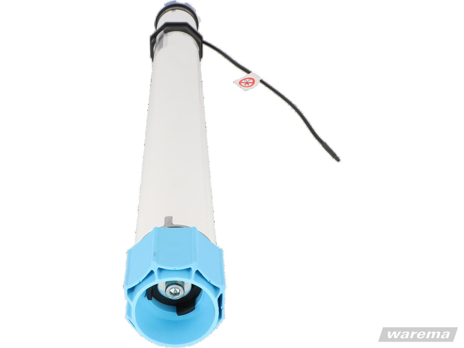 Detailansicht WAREMA EWFS Rohrmotor mit PR-Kopf – 12 Nm Rollladenmotor mit elektronischer Endabschaltung
