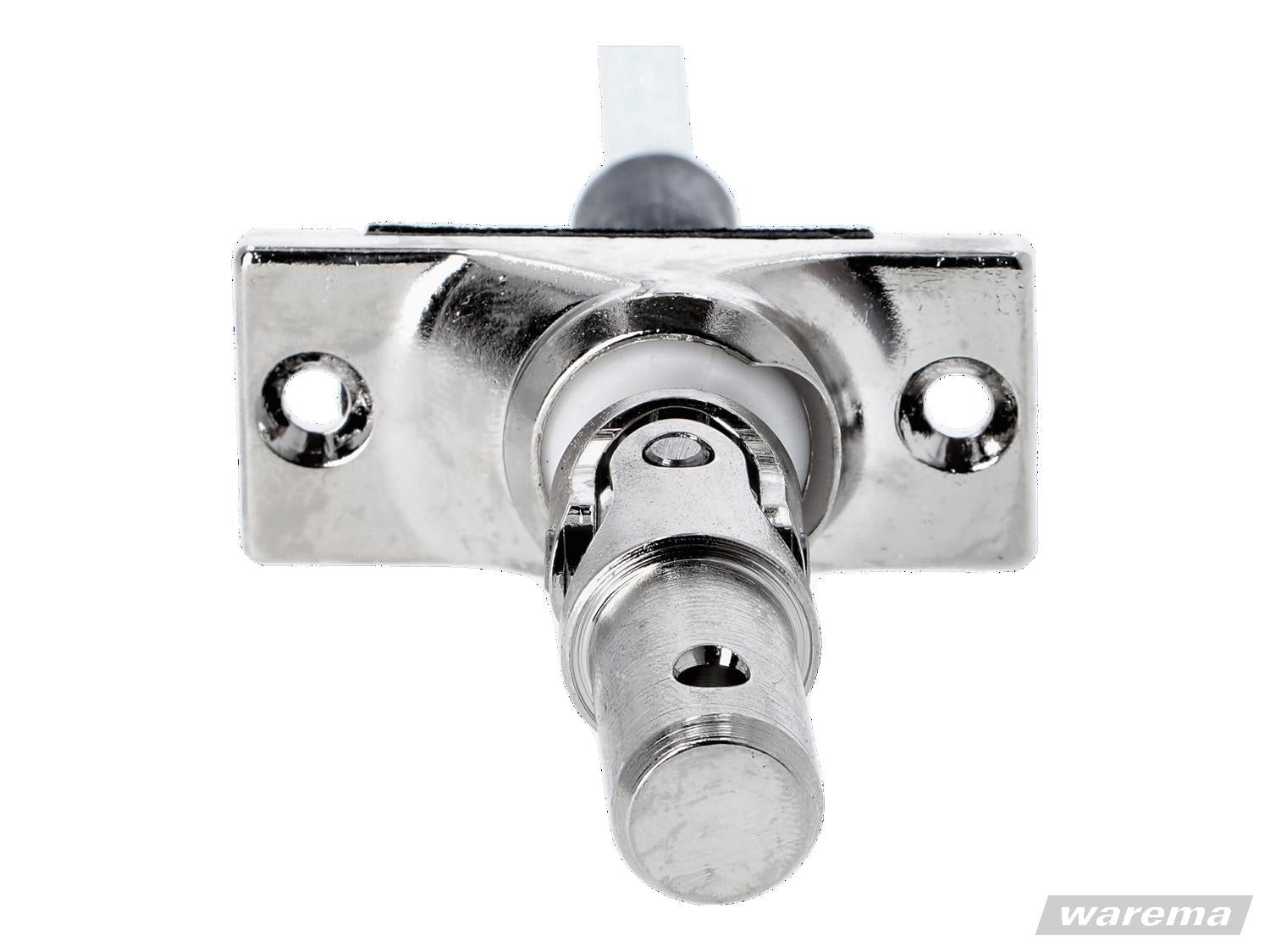 Gelenklager mit thermische Trennung, 35 - 54 Grad, mit Zapfen d12,9 mm, 6 mm Vierkant, 300 mm