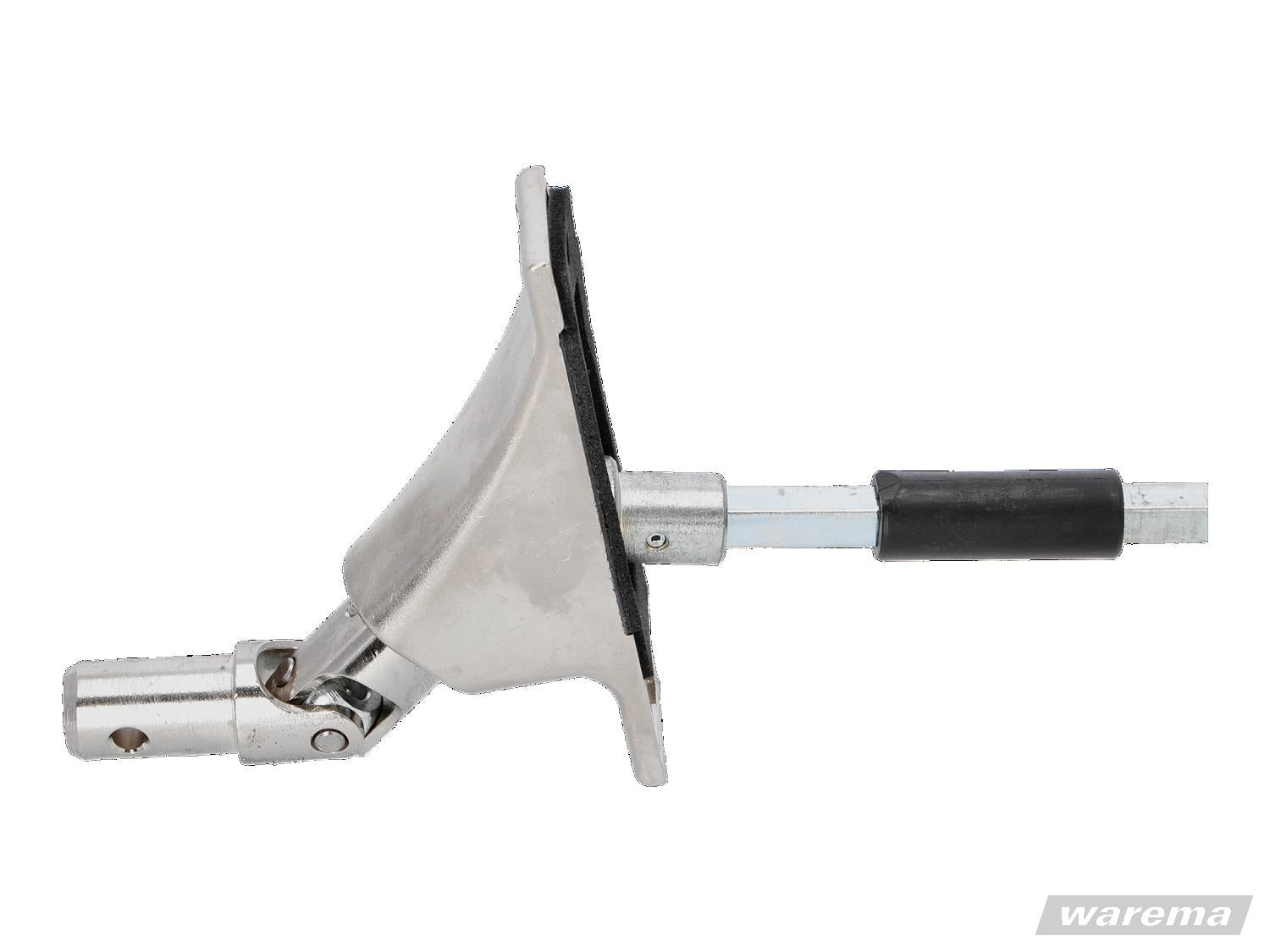 Gelenklager mit thermische Trennung, 0 - 45 Grad, mit Zapfen d12,9 mm, 6 mm Vierkant, 700 mm