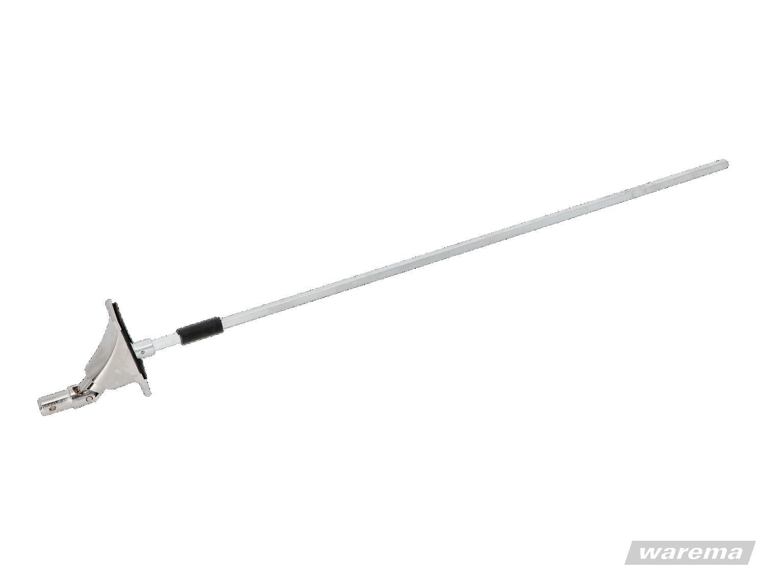 Gelenklager mit thermische Trennung, 0 - 45 Grad, mit Zapfen d12,9 mm, 6 mm Vierkant, 500 mm
