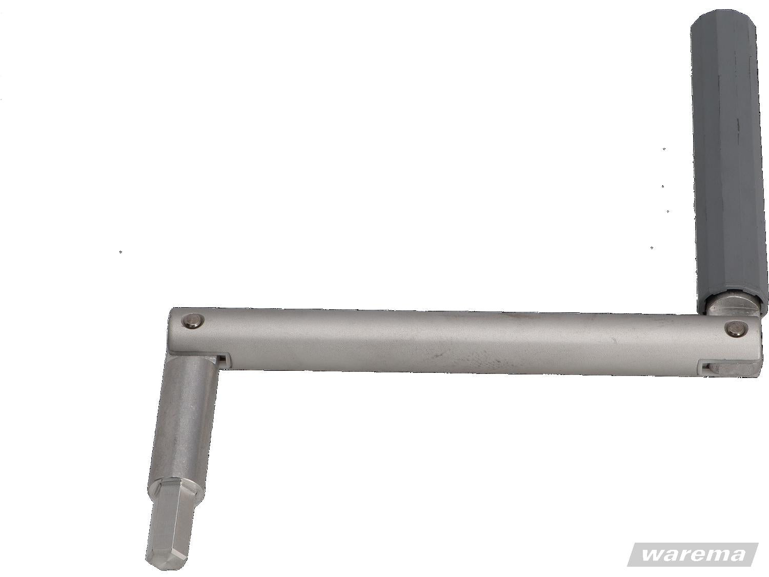 Ergonomischer Griff der WAREMA Kurbel #2007619 – leichtgängige Bedienung für Pfostenverstellung