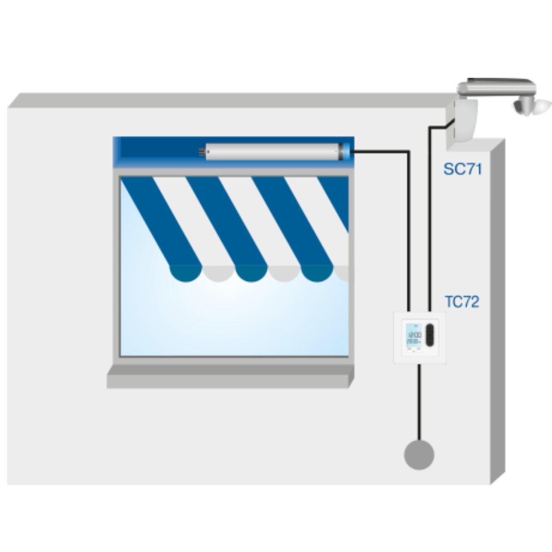 Becker Centronic SensorControl SC71 Wind-Sensor für TC72